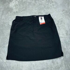 Tilley Ladies Outdoor Trek Skort Black Medium Lightweight Durable a1590